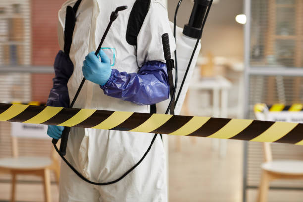Professional Hoarding Cleanup technician working in Clinton, AR